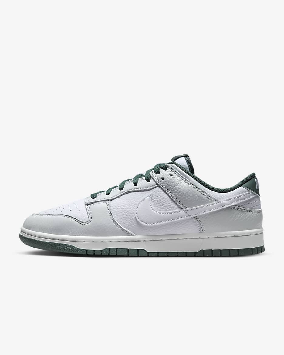 Green and white nike shoes on sale